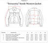 【Shangri-La Heritage】Terracotta Indaco Suede Jacket 