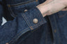 【Indigofera】Fargo Jacket, Fabric No. 3 S.T.P.F / 復古未預縮毛感丹寧 原創工作夾克