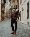 【Shangri-La Heritage】“Aviatore” B-3 Seal Brown Shearling Jacket 咖啡色美麗諾羊毛皮轟炸機夾克