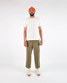 【Dehen 1920】Heavy Duty Tee - Single Pocket - Natural