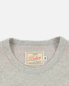【Dehen 1920】Heavy Duty Tee - Single Pocket－Heather Gray / Old Loom Pure Cotton Gray Pocket T