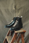 【Brother Bridge】Henry Boxing Boots Horsehide Teacore Black 