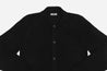 【3sixteen】Pima Cotton Collared Cardigan Black