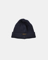 【Dehen 1920】Wool Knit Watch Cap - Dark Navy / Goldmine Mix 