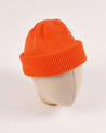 【Dehen 1920】Wool Knit Watch Cap - Safety Orange