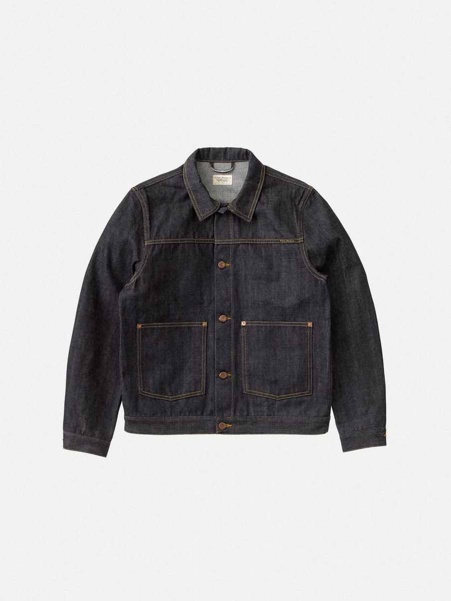 Nudie Jeans】Dante Blue Rainbow Denim Jacket – Blue Beach Denim