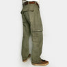 【BZEN】CLAYTON STRAIGHT CARGO CANVAS PANT-13.5oz / 植物染2x2帆布 寬版直筒工裝褲