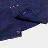 【BZEN】M.3239-PANCHO REGULAR FIT PLEATED VINTAGE INSPIRED SHIRT-5.25oz-E0 DARK LAKE 