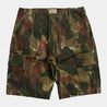 【BZEN】M.1045-DANANG REGULAR FIT CANVAS CAMOUFLAGE CARGO SHORT-V SAHARA 
