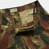 【BZEN】M.1045-DANANG REGULAR FIT CANVAS CAMOUFLAGE CARGO SHORT-V SAHARA 