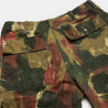 【BZEN】M.1045-DANANG REGULAR FIT CANVAS CAMOUFLAGE CARGO SHORT-V SAHARA 
