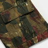 【BZEN】M.1045-DANANG REGULAR FIT CANVAS CAMOUFLAGE CARGO SHORT-V SAHARA 