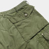 【BZEN】M.1045 M*A*S*H REGULAR FIT UPCYCLED CARGO SHORT- ARMY GREEN 