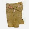 【BZEN】M.1179-ACE REGULAR FIT 8 POCKET CANVAS CARGO SHORT-13.5oz-E0 CURRY POWDER
