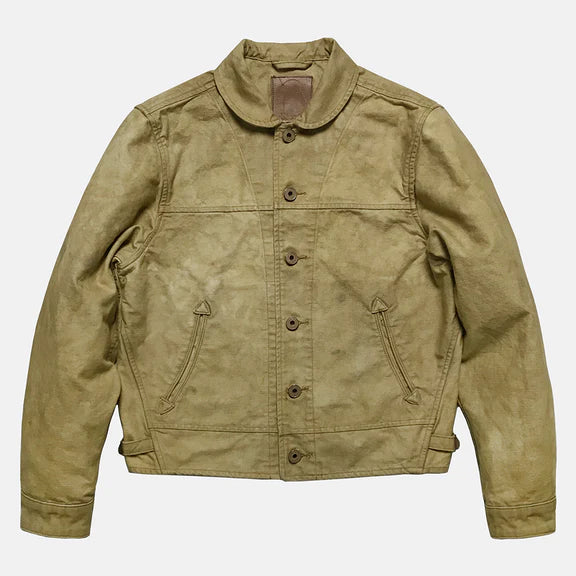 【BZEN】DESPERADO REGULAR 2 POCKET CANVAS JACKET-13.5oz / 植物染 2x2帆布哥薩克外套