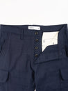 【3sixteen】Cargo Pants - Navy Back Satin 
