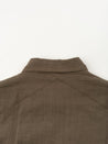 【3sixteen】Olive Gauze Fatigue Overshirt / 美製 日本特殊微皺紗布 綠色