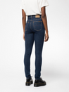【Nudie Jeans】女版高腰彈力緊身褲 / Hightop Tilde Blue Fantasy