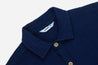 【3sixteen】CPO Shirt Indigo Sashiko / 海軍襯衫 藍染刺子 - Blue Beach Denim