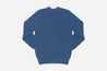 【3sixteen】義大利藍染匹馬棉 開襟毛衣／Crewneck Cardigan Indigo