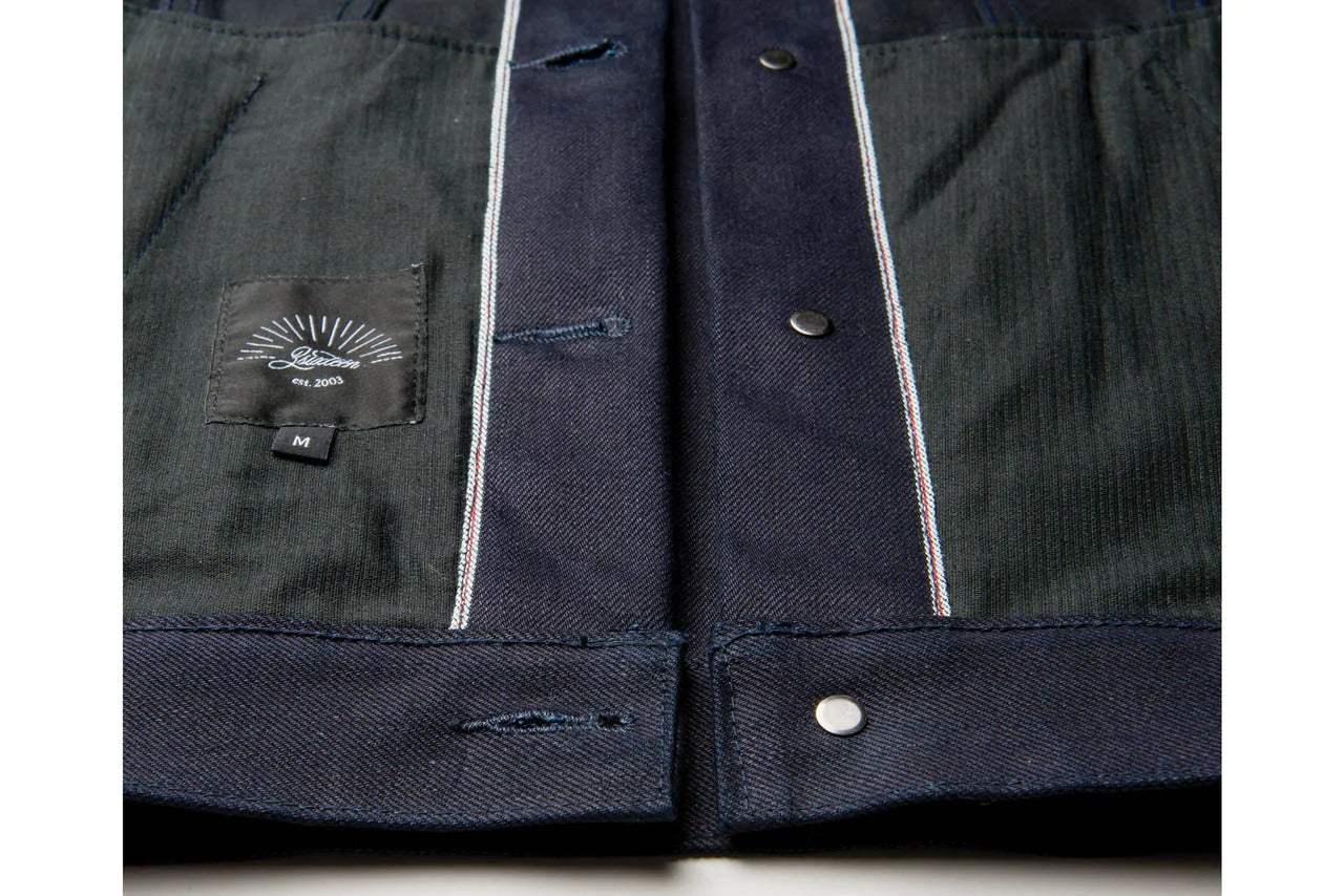 Type 3s denim discount jacket shadow selvedge