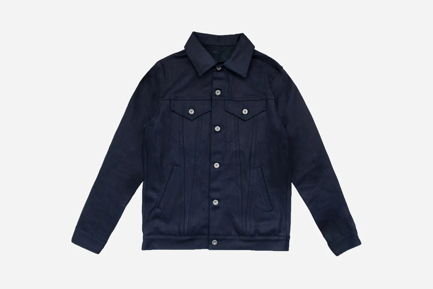3sixteen】Type 3s Denim Jacket Shadow Selvedge – Blue Beach