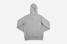 【3sixteen】Heavyweight Zip Hoody 厚磅刷毛拉鍊連帽外套灰色