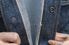 【Indigofera】Fargo Jacket, Fabric No. 3 S.T.P.F / 復古未預縮毛感丹寧 原創工作夾克