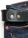 【Blue de Genes】Piceno Leather Belt