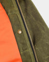 [Dehen 1920] Flyer's Club Jacket - Loden Waxed Canvas