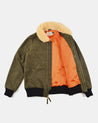 [Dehen 1920] Flyer's Club Jacket - Loden Waxed Canvas