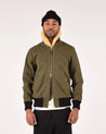 [Dehen 1920] Flyer's Club Jacket - Loden Waxed Canvas