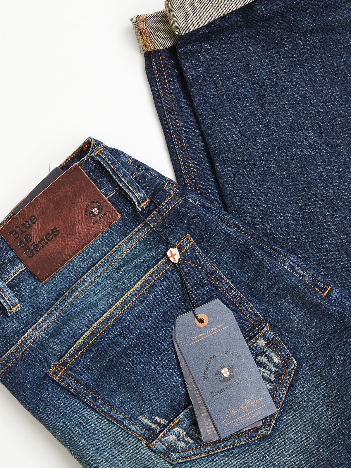 Blue de Genes】Vinci Sea Jeans – Blue Beach Denim