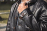 【MISTER FREEDOM】Campus Jacket- Natural &amp; Black 