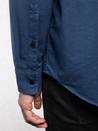 【Nudie Jeans】 Chet Pigment Dye Shirt Indigo