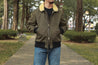 [Dehen 1920] Flyer's Club Jacket - Loden Waxed Canvas