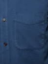 【Nudie Jeans】 Chet Pigment Dye Shirt Indigo