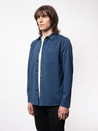 【Nudie Jeans】 Chet Pigment Dye Shirt Indigo