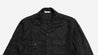 【3sixteen】Camp Shirt Black Linen／輕度水洗 麻質襯衫