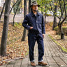【BZEN】DDL 311-JERICHO OV REGULAR FIT 6 POCKET CONE MILLS ORGANIC COTTON DENIM JACKET-12.75oz-RAW INDIGO 