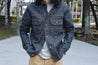 【Indigofera】Fargo Jacket, Fabric No. 3 S.T.P.F / 復古未預縮毛感丹寧 原創工作夾克