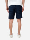 【3sixteen】Drawstring Short Black Overdye Jacquard / 過染抽繩短褲
