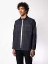 【Nudie Jeans】Sven Dry Bamboo Selvage Shirt 7.1oz / 特殊竹纖維混紡 白耳布邊襯衫