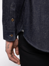 【Nudie Jeans】Sven Dry Bamboo Selvage Shirt 7.1oz / 特殊竹纖維混紡 白耳布邊襯衫