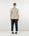【Dehen 1920】Heavy Duty Tee - Single Pocket－Heather Gray / Old Loom Pure Cotton Gray Pocket T