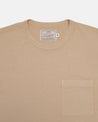 【Dehen 1920】Heavy Duty Tee - Single Pocket－Palomino 