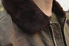 【Dehen 1920】 Flyer's Club Jacket - Dark Tan Waxed Canvas 