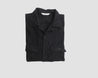 【3sixteen】Camp Shirt Black Linen／輕度水洗 麻質襯衫