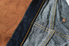 【ONI DENIM】525-NI 16.5oz Natural Indigo Rope Dyeing Denim Classic Straight 