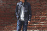 【Indigofera】Ryman Denim Shirt ／7.5oz／藍染經典西部襯衫 - Blue Beach Denim